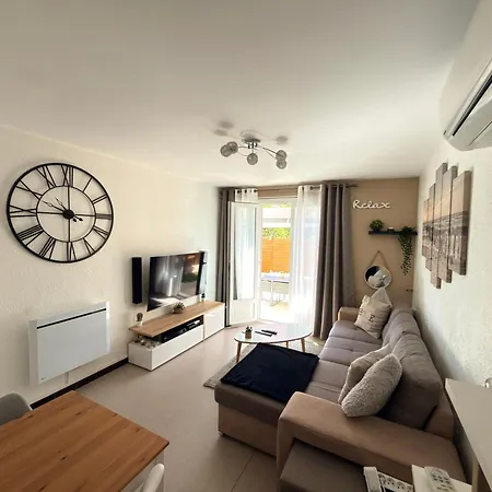 Le Cosy-appartement 4 Pers, Climatise, Grand Terrasse Plein Sud, Parking Privatif Апартаменти *